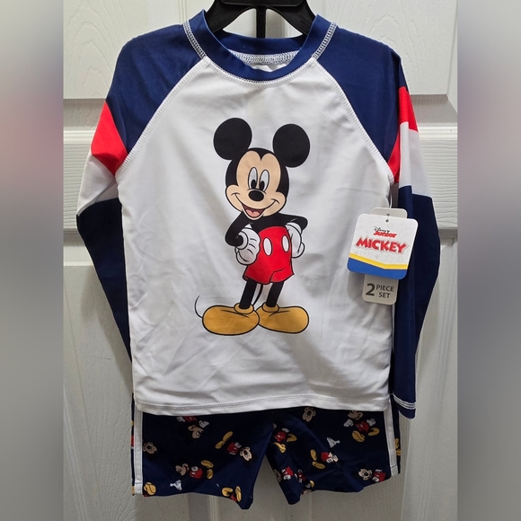 Kids' Character Swimwear Set, Cars, Bluey, Spiderman Or Mickey, Price Is For 1 - Picture 10 of 16